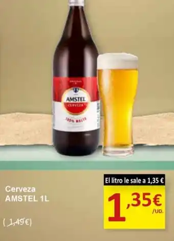 SPAR AMSTEL Cerveza oferta