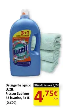 SPAR LUZIL Detergente líquido oferta