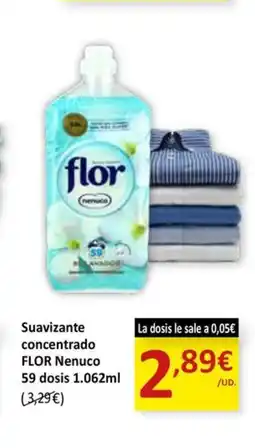 SPAR FLOR Suavizante concentrado Nenuco oferta