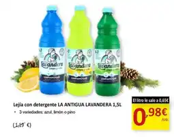 SPAR LA ANTIGUA LAVANDERA Lejía con detergente oferta