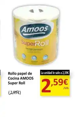 SPAR AMOOS Rollo papel de Cocina Super Roll oferta