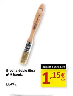 SPAR Brocha doble fibra oferta