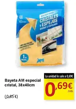 SPAR Bayeta AM especial cristal oferta