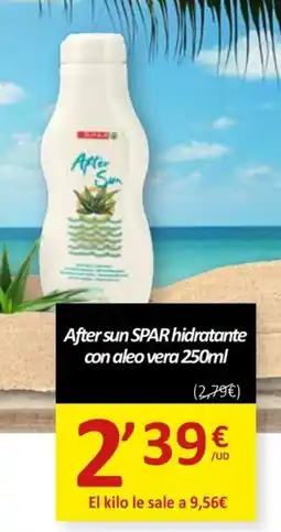 SPAR SPAR After sun hidratante con aleo vera oferta