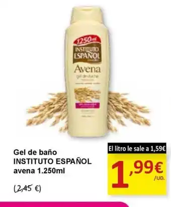 SPAR INSTITUTO ESPAÑOL Gel de baño oferta