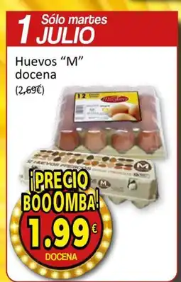 SPAR Huevos M docena oferta