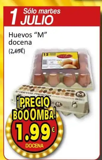 SPAR Huevos M docena oferta