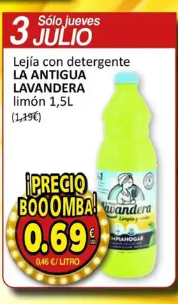 SPAR LA ANTIGUA LAVANDERA Lejía con detergente oferta