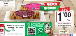 SPAR Fragadis MELS Pa de pessic farcit de maduixa o cacau oferta