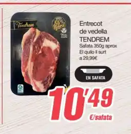 SPAR Fragadis TENDREM Entrecot de vedella oferta
