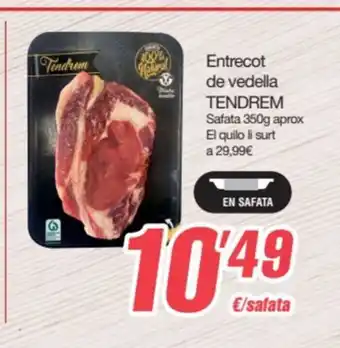 SPAR Fragadis TENDREM Entrecot de vedella oferta