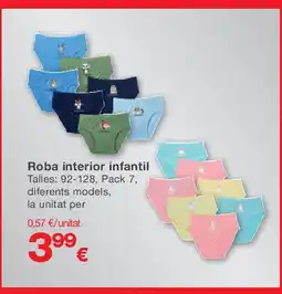KIK Roba interior infantil oferta