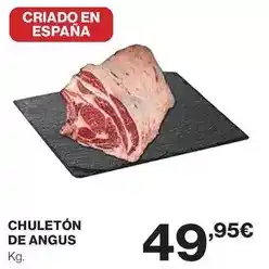 Hipercor Chuletón de angus oferta