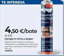 BigMat Bigmat - espuma puli pistola oferta