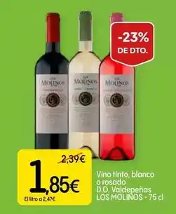 Dialprix Blanco - vino tinto oferta