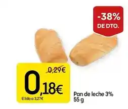 Dialprix Pan de leche 3% oferta