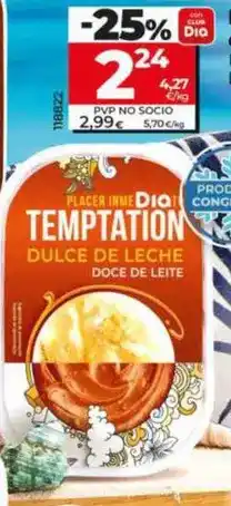 Dia Dia temptation - helado de dulce de leche oferta