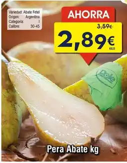 FROIZ Origen - pera abate oferta