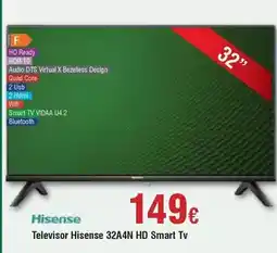 FROIZ Hisense - televisor 32a4n hd smart tv oferta