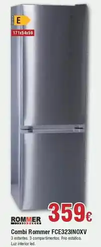 FROIZ Rommer - combi fce3231n0xv oferta
