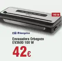 FROIZ Orbegozo - envasadora ev3600 100 w oferta