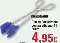 FROIZ Fackelmann - pinzas fackelmann cocina silicona 41 30cm oferta