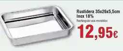 FROIZ Rustidera inox 18% oferta