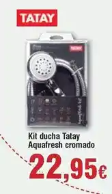 FROIZ Tatay - kit ducha aquafresh cromado oferta