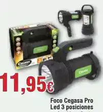 FROIZ Cegasa - foco pro led 3 posiciones oferta