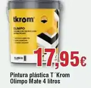 FROIZ Pintura plástica t' krom oferta