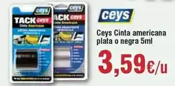 FROIZ Ceys - ceys cinta americana plata o negra oferta