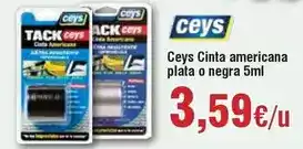 FROIZ Ceys - ceys cinta americana plata o negra oferta