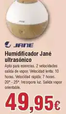 FROIZ Jané - humidificador ultrasónico oferta
