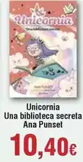 FROIZ Unicornia una biblioteca secreta ana punset oferta