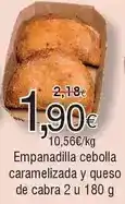 FROIZ Empanadilla cebolla caramelizada y queso de cabra oferta