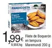 FROIZ Fandicosta - filete de boqueron en tempura oferta