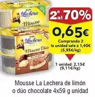 FROIZ La lechera - mousse de limon o dúo chocolate oferta