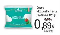 FROIZ Granarolo - queso mozzarella fresca oferta