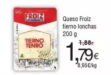 FROIZ Froiz - queso tierno lonchas oferta
