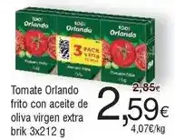 FROIZ Orlando - tomate frito con aceite de oliva virgen extra brik oferta