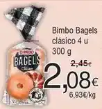 FROIZ Bimbo - bagels clasico 4 u oferta