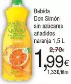 FROIZ Don simón - bebida sin azucares anadidos naranja oferta