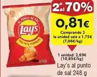 FROIZ Lay's - al punto de sal oferta