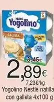 FROIZ Nestlé - yogolino natilla con galleta oferta