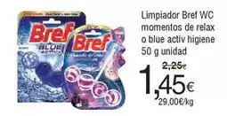 FROIZ Bref - limpiador wc momentos de relax o blue activ higiene oferta