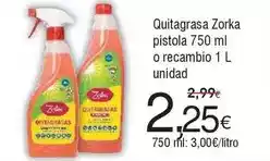 FROIZ Zorka - quitagrasa pistola o recambio oferta