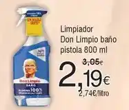 FROIZ Don limpio - limpiador baño pistola oferta