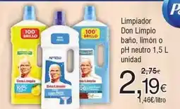 FROIZ Don limpio - limpiador baño, limón o ph neutro oferta