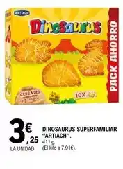 E.Leclerc Artiach - dinosaurus superfamiliar oferta