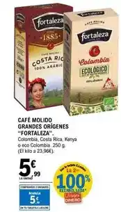 E.Leclerc Fortaleza - café molido grandes origenes oferta